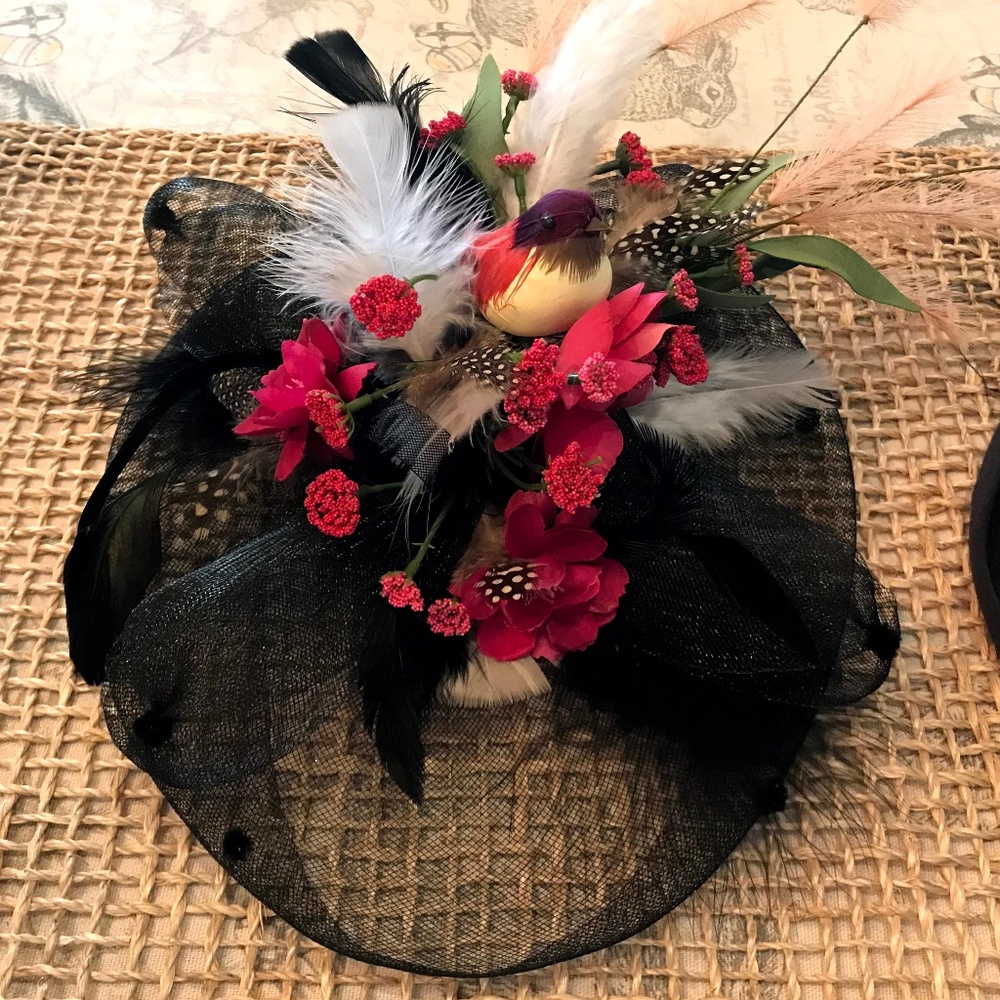 Women’s decorative fashion hats worn once (Men's was sold)